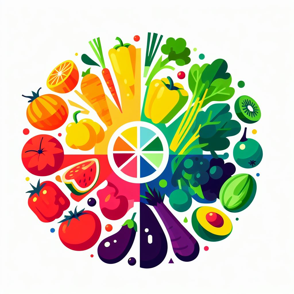 Imagen Los colores en las frutas y hortalizas